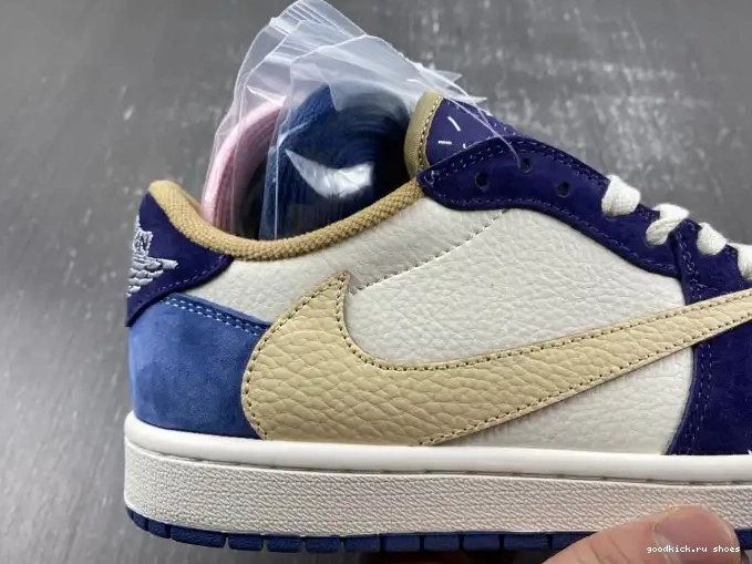 Cheap DM7866-808 TRAVIS CUSTOM JORDAN 1 X AIR SCOTT 0427